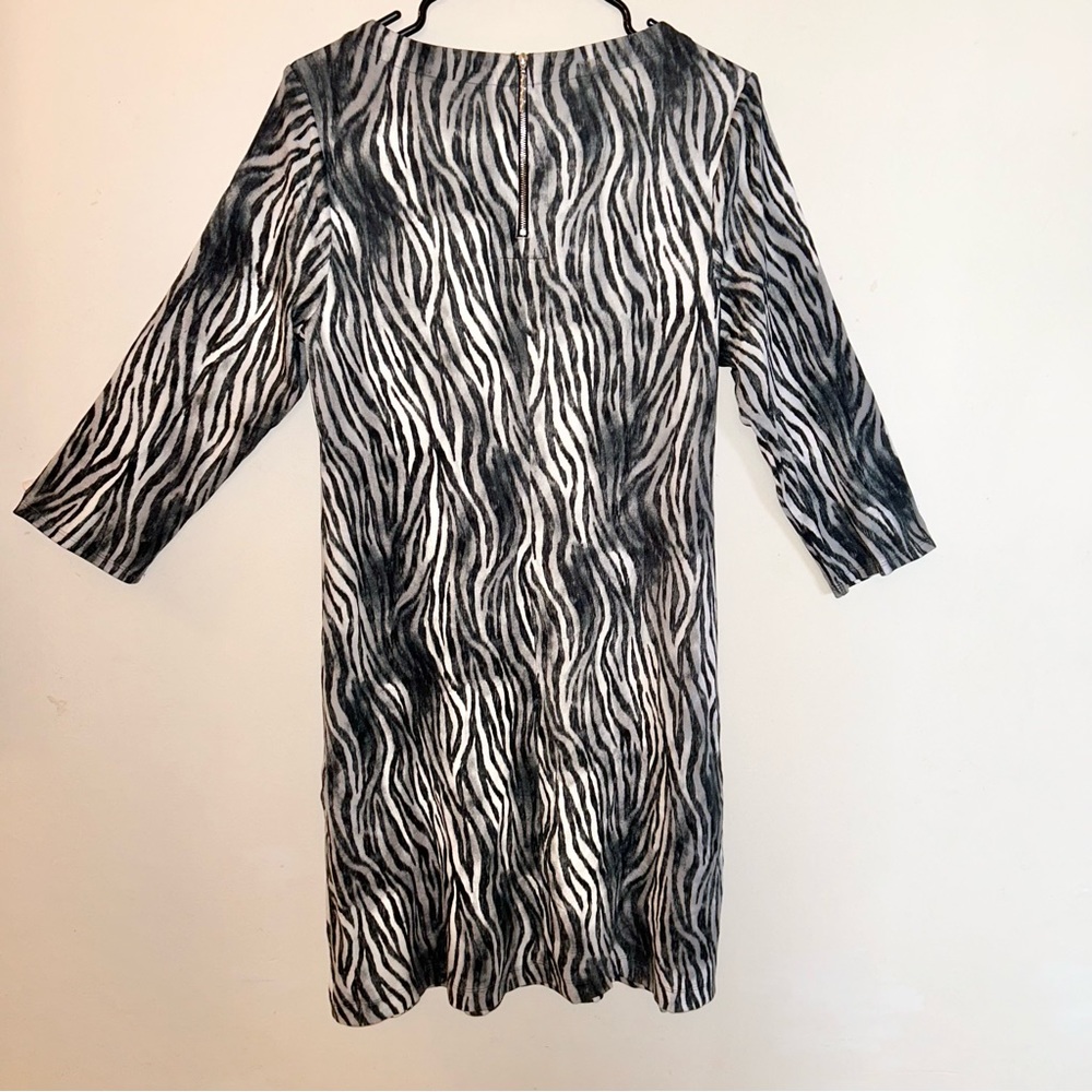 Tommy Bahama - Darcy Zesty Zebra Dress Size: Medium 3/4 Sleeve Dress (NWT) - Picture 5 of 16